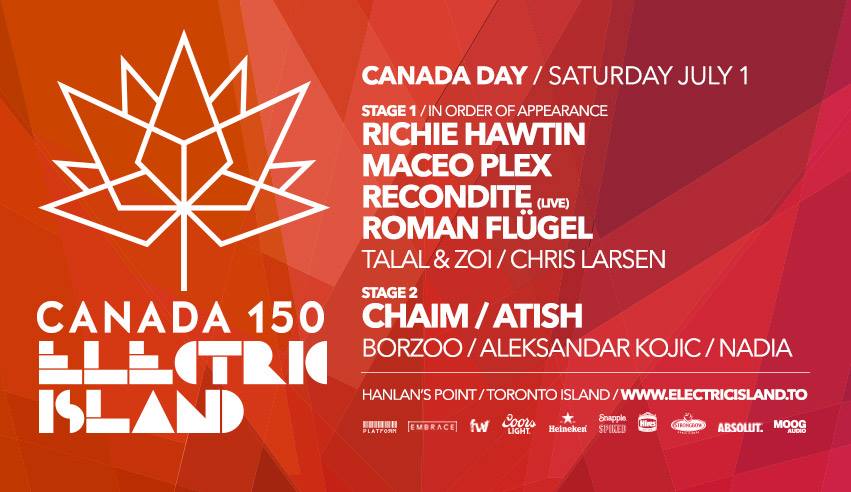 Electric Island Canada 150